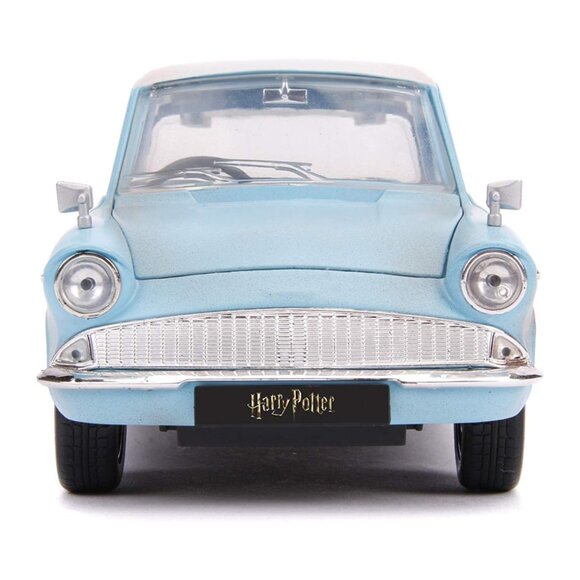 Jada Harry Potter 1:24 1959 Ford Anglia Die-cast Car and 2.75" Harry Potter Figu - Picture 7 of 9